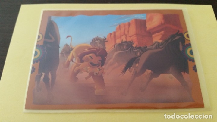 Trading Cards: CROMO EL REY LE&Oacute;N - EL REINO DE SIMBA (PANINI 2019) - CARDS N&ordm; 17