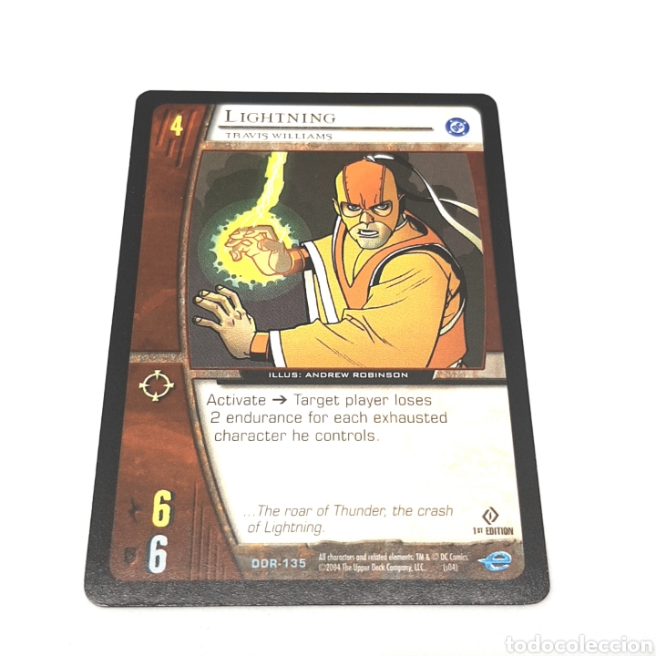 Trading cards: (C-25) CARTA VS SYSTEM 2004 - DC - DOR-135 LIGHTNING - Foto 1