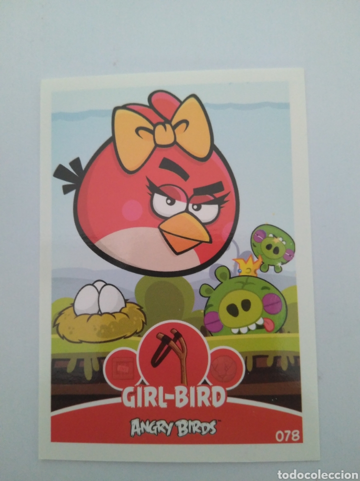 Trading cards: ANGRY BIRDS 78 EMAX 2012 - Foto 1