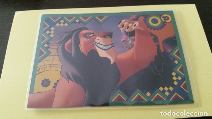 Trading Cards: CROMO EL REY LE&Oacute;N - EL REINO DE SIMBA (PANINI 2019) - CARDS N&ordm; 45
