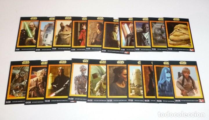 Star Wars Episodio 1 1999 Promocionales Kfc En Comprar Trading Cards Antiguas En Todocoleccion