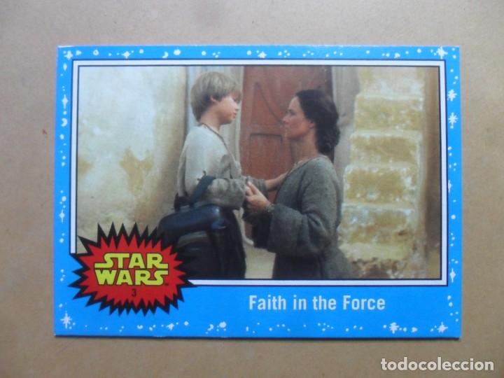 Trading cards: N&ordm; 3: 3 of 42 * AZUL * CAMINO HACIA STAR WARS: EL ASCENSO DE SKYWALKER - TOPPS 2019