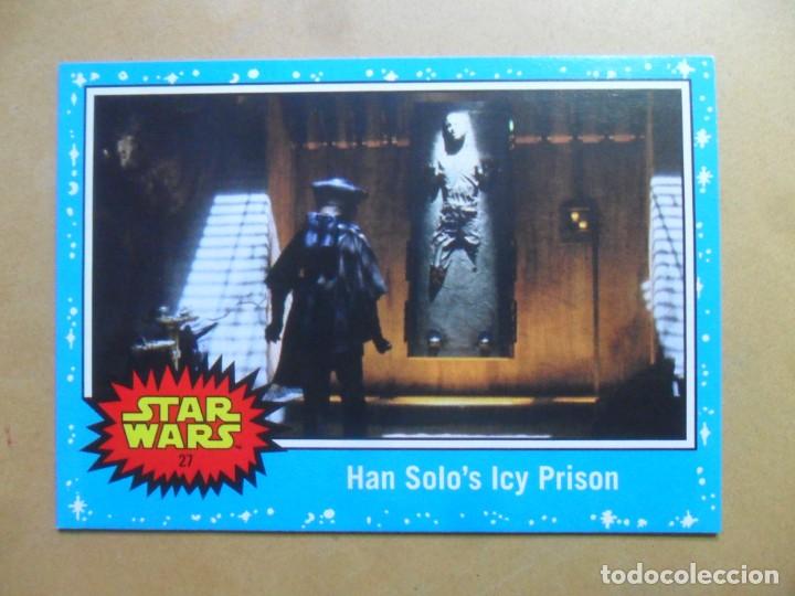 Trading Cards: N&ordm; 27: 27 of 42 * AZUL * CAMINO HACIA STAR WARS: EL ASCENSO DE SKYWALKER - TOPPS 2019