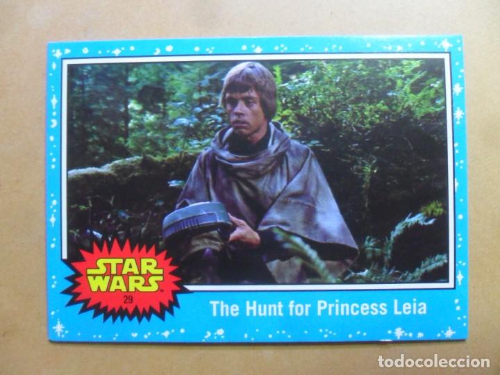 Trading cards: N&ordm; 29: 29 of 42 * AZUL * CAMINO HACIA STAR WARS: EL ASCENSO DE SKYWALKER - TOPPS 2019