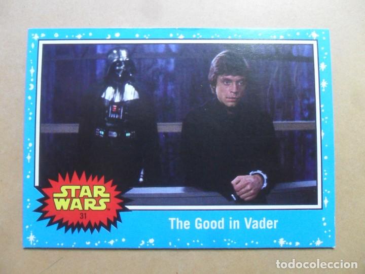 Trading cards: N&ordm; 31: 31 of 42 * AZUL * CAMINO HACIA STAR WARS: EL ASCENSO DE SKYWALKER - TOPPS 2019