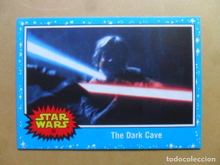 Trading cards: N&ordm; 50: 8 of 12 * AZUL * CAMINO HACIA STAR WARS: EL ASCENSO DE SKYWALKER - TOPPS 2019