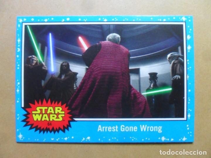 Trading cards: N&ordm; 64: 10 of 36 * AZUL * CAMINO HACIA STAR WARS: EL ASCENSO DE SKYWALKER - TOPPS 2019