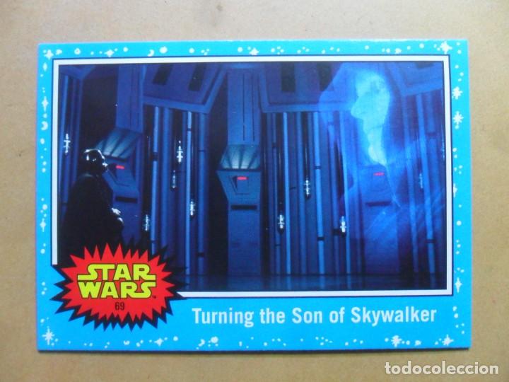 Trading Cards: N&ordm; 69: 15 of 36 * AZUL * CAMINO HACIA STAR WARS: EL ASCENSO DE SKYWALKER - TOPPS 2019
