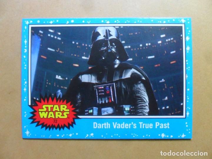 Trading cards: N&ordm; 72: 18 of 36 * AZUL * CAMINO HACIA STAR WARS: EL ASCENSO DE SKYWALKER - TOPPS 2019