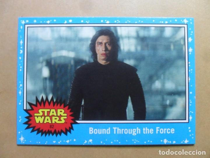 Trading cards: N&ordm; 82: 28 of 36 * AZUL * CAMINO HACIA STAR WARS: EL ASCENSO DE SKYWALKER - TOPPS 2019