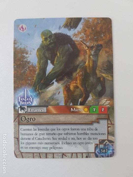 Trading cards: FANTASY RIDERS - PANINI - 2019 - ERRANTES - MICRO - OGRO - N&ordm; 367 - Foto 1