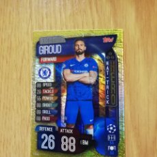 Trading Cards: TRADING CARD.. CARDS.. UEFA CHAMPIONS LEAGUE 2019/20..HERO..GIROUD...CHELSEA..