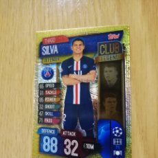 Trading Cards: TRADING CARD.. CARDS.. UEFA CHAMPIONS LEAGUE 2019 /20..CLUB LEGEND.. THIAGO SILVA...PSG...