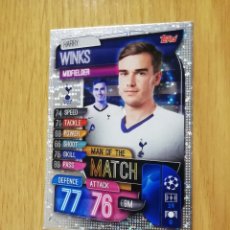 Trading Cards: TRADING CARD.. CARDS.. UEFA CHAMPIONS LEAGUE 2019 /20..MAN OF THE MATCH.. WINKS..