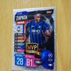 Trading Cards: TRADING CARD.. CARDS.. UEFA CHAMPIONS LEAGUE 2019 /20.. MVP.. ZAPATA.. ATALANTA...