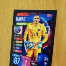 Trading Cards: TRADING CARD.. CARDS.. UEFA CHAMPIONS LEAGUE 2019/20 .. KEYLOR NAVAS.. PSG..