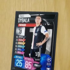 Trading Cards: TRADING CARD.. CARDS.. UEFA CHAMPIONS LEAGUE 2019 /20.. DYBALA.. JUVENTUS.. .