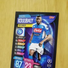 Trading Cards: TRADING CARD.. CARDS.. UEFA CHAMPIONS LEAGUE 2019 /20.. KOULIBALY.. NAPOLES..