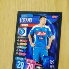 Trading Cards: TRADING CARD.. CARDS.. UEFA CHAMPIONS LEAGUE 2019 /20.. LOZANO.. NAPOLES...