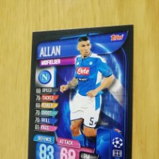 Trading Cards: TRADING CARD.. CARDS.. UEFA CHAMPIONS LEAGUE 2019 /20.. ALLAN.. NAPOLES..