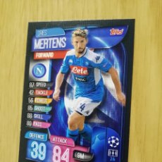 Trading Cards: TRADING CARD.. CARDS.. UEFA CHAMPIONS LEAGUE 2019 /20.. MERTENS.. NAPOLES..