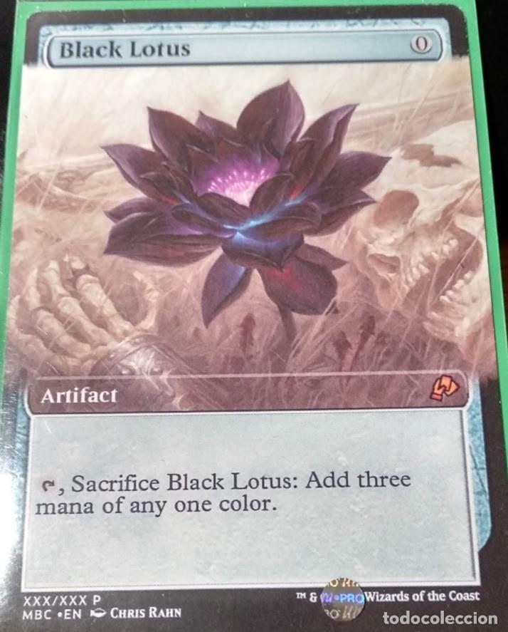 black lotus full art mtg magic the gathering m - Comprar Trading Cards antiguas en todocoleccion ...