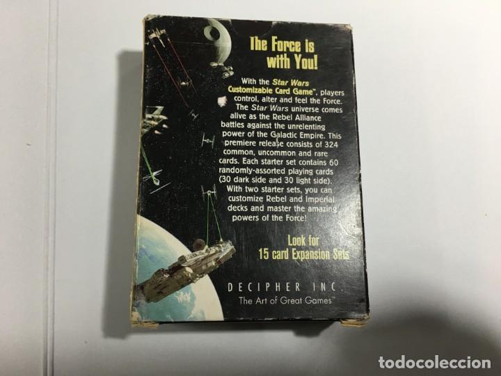 Trading cards: STAR WARS CUSTOMIZABLE CARD GAME - Foto 2
