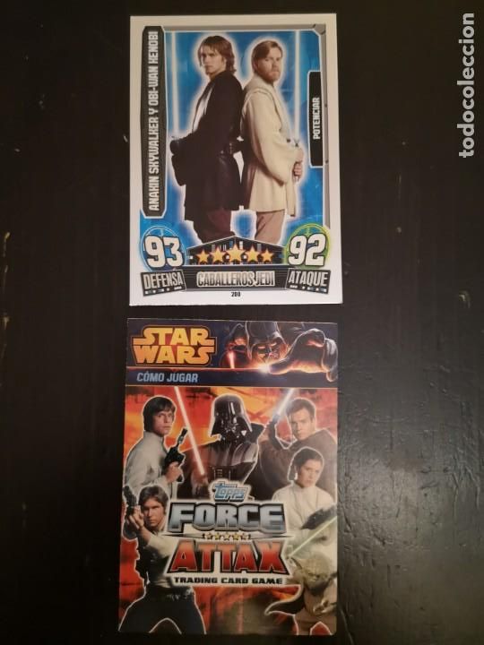 Trading Cards: STAR WARS FORCE ATTAX MOVIES SERIE 3 (A&Ntilde;O 2013 TOPPS) N&ordm; 200