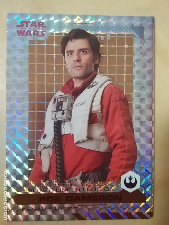 Trading Cards: LIMITADA POE DAMERON - STAR WARS - ASCENSO DE SKYWALKER - LIMITADA BRONCE