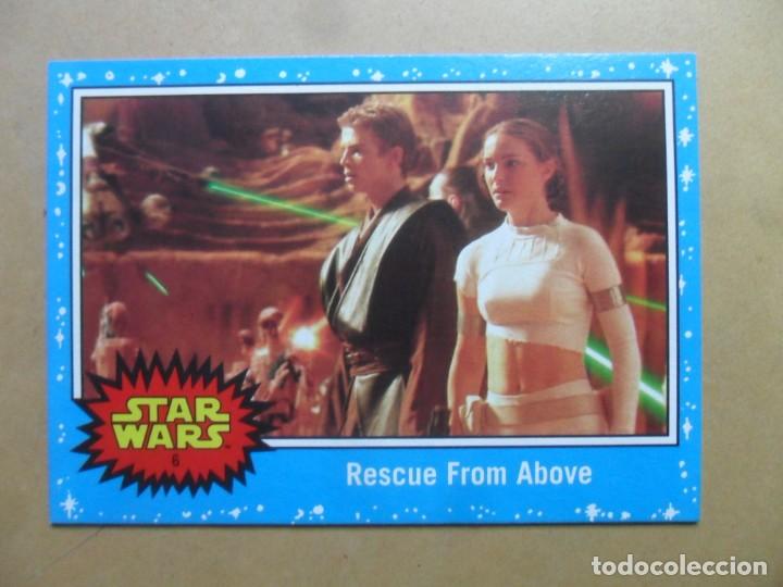 Trading cards: N&ordm; 6: 6 of 42 * AZUL * CAMINO HACIA STAR WARS: EL ASCENSO DE SKYWALKER - TOPPS 2019