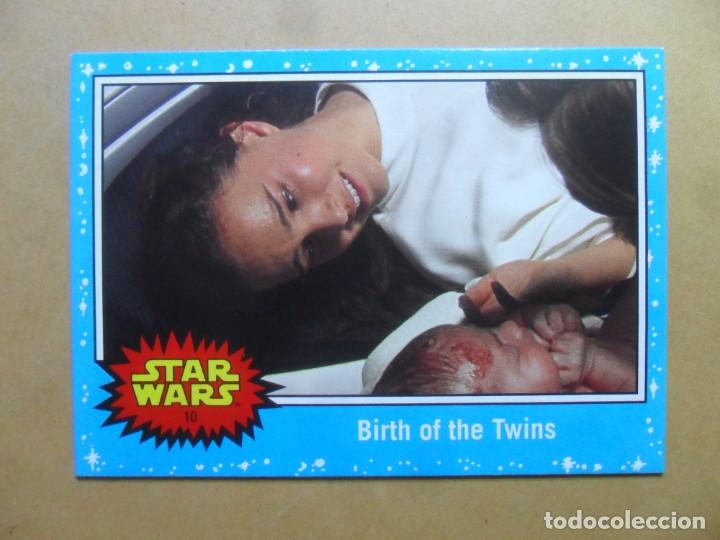 Trading cards: N&ordm; 10: 10 of 42 * AZUL * CAMINO HACIA STAR WARS: EL ASCENSO DE SKYWALKER - TOPPS 2019