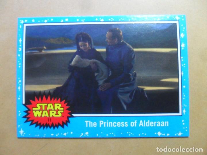 Trading Cards: N&ordm; 11: 11 of 42 * AZUL * CAMINO HACIA STAR WARS: EL ASCENSO DE SKYWALKER - TOPPS 2019