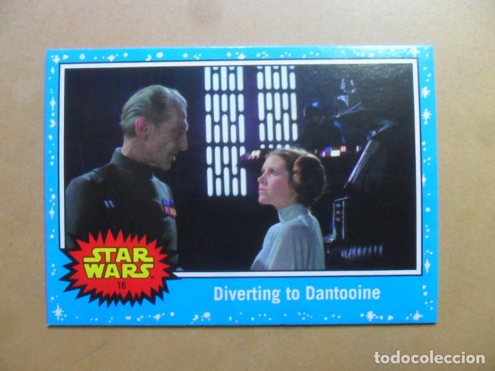 Trading Cards: N&ordm; 16: 16 of 42 * AZUL * CAMINO HACIA STAR WARS: EL ASCENSO DE SKYWALKER - TOPPS 2019