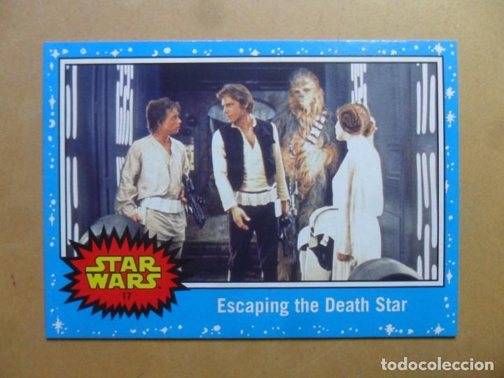 Trading Cards: N&ordm; 17: 17 of 42 * AZUL * CAMINO HACIA STAR WARS: EL ASCENSO DE SKYWALKER - TOPPS 2019
