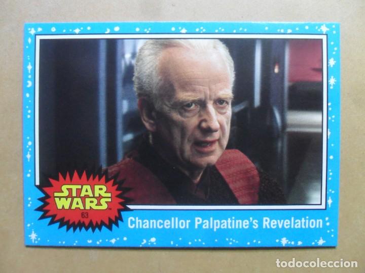 Trading Cards: N&ordm; 63: 9 of 36 * AZUL * CAMINO HACIA STAR WARS: EL ASCENSO DE SKYWALKER - TOPPS 2019
