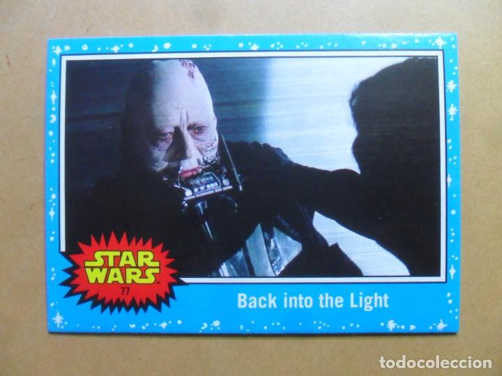Trading cards: N&ordm; 77: 23 of 36 * AZUL * CAMINO HACIA STAR WARS: EL ASCENSO DE SKYWALKER - TOPPS 2019