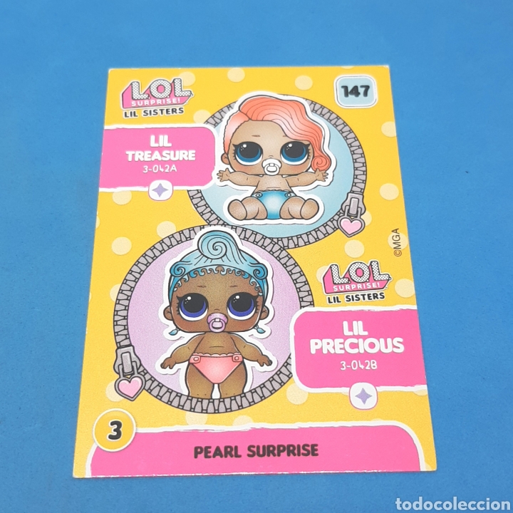 Cartas Colecion&aacute;veis: (C-28) CARTA ALBUM LOL SURPRISE. PANINI - N&deg;147