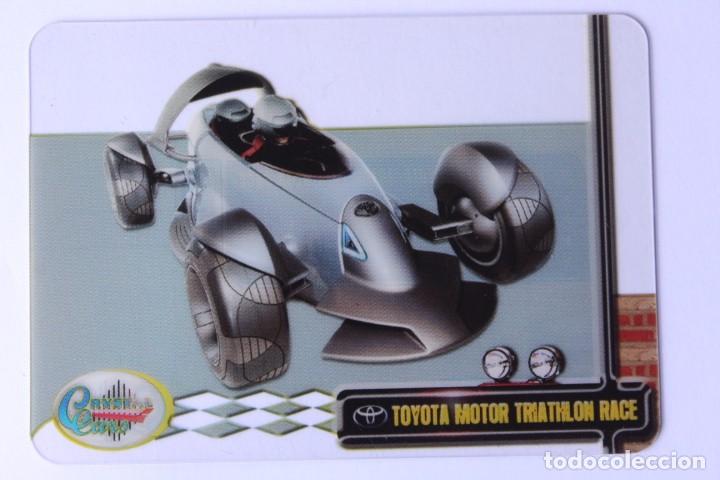 Trading Cards: CRYSTAL CARD COCHE AUTO TOYOTA MOTOR TRIATHLON RACE N&ordm; 046 COLECCION DREAM CARS MUNDICROMO SPORT CRO