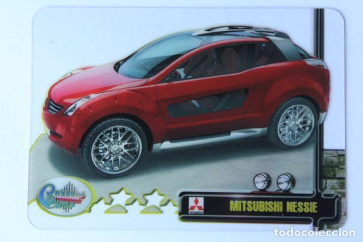 Trading Cards: CRYSTAL CARD COCHE MITSUBISHI NESSIE N&ordm; 080 COLECCION DREAM CARS MUNDICROMO SPORT CRO