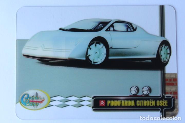 Trading Cards: CRYSTAL CARD COCHE AUTO PININFARINA CITRO&Euml;N OS&Eacute;E N&ordm; 096 COLECCION DREAM CARS MUNDICROMO SPORT CRO