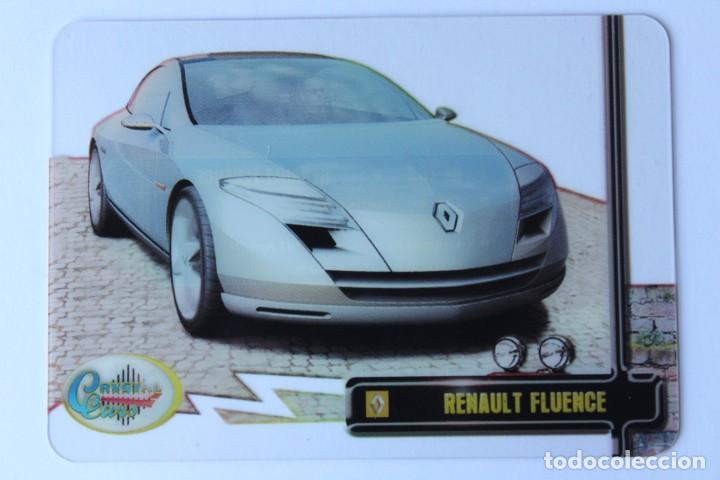 Trading Cards: CRYSTAL CARD COCHE AUTO RENAULT FLUENCE N&ordm; 163 COLECCION DREAM CARS MUNDICROMO SPORT CRO