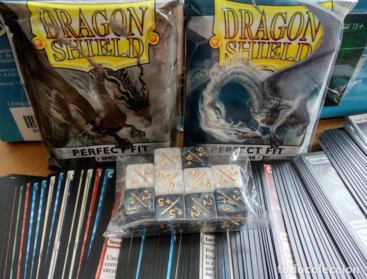 Trading Cards: ☺ MEGA PACK LOTE MAGIC THE GATHERING RARAS INFRECUENTES COMUNES FUNDAS CARTAS