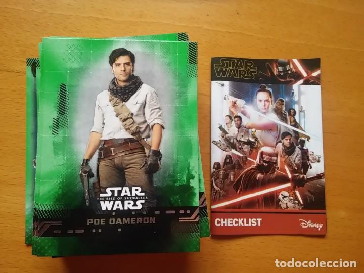 Trading Cards: 1 CARTA VERDE STAR WARS EL ASCENSO DE SKYWALKER A ELEGIR DE LA LISTA