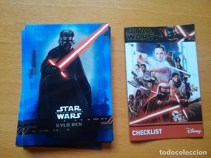 Trading cards: 1 CARTA AZUL STAR WARS EL ASCENSO DE SKYWALKER A ELEGIR DE LA LISTA