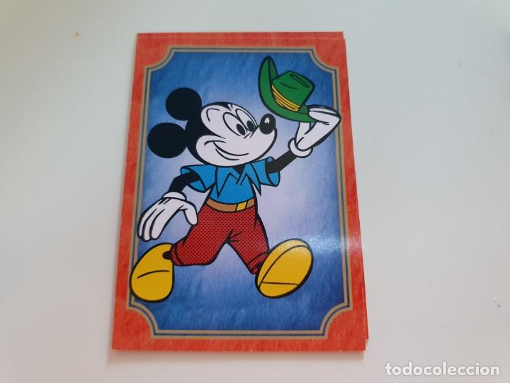 Trading cards: Card N&ordm; X3 Mickey Mouse Disney Sticker Story [90 a&ntilde;os] PANINI 2018