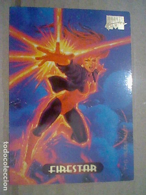 Trading cards: MARVEL MASTERPIECE TRADING CARD N&ordm; 38 FIRESTAR - Foto 1