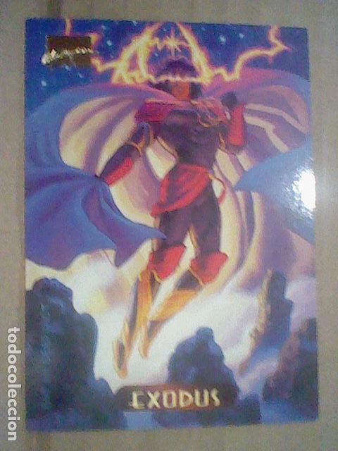 Trading cards: MARVEL MASTERPIECE TRADING CARD N&ordm; 36 EXODUS - Foto 1