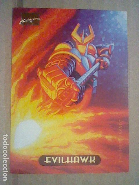 Trading cards: MARVEL MASTERPIECE TRADING CARD N&ordm; 35 EVILHAWK - Foto 1