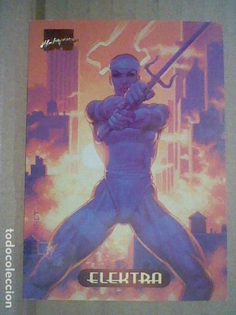 Trading cards: MARVEL MASTERPIECE TRADING CARD N&ordm; 34 ELEKTRA * - Foto 1