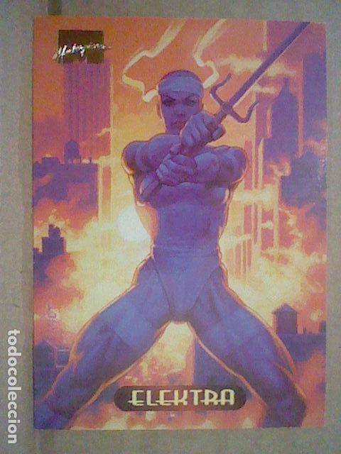 Trading cards: MARVEL MASTERPIECE TRADING CARD N&ordm; 34 ELEKTRA ** - Foto 1